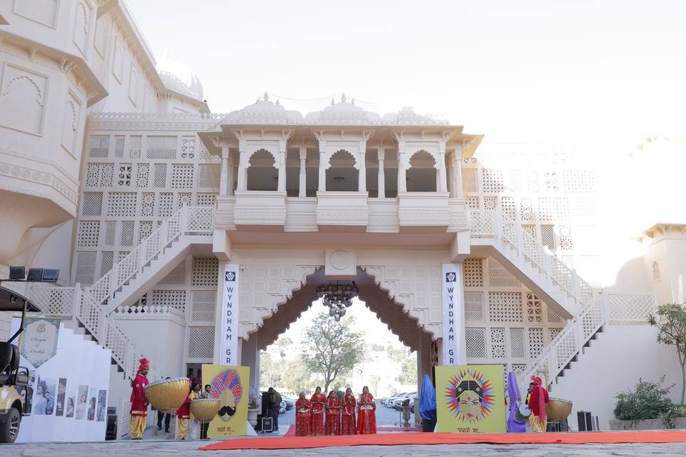 Wedding Setup- Main Entrance