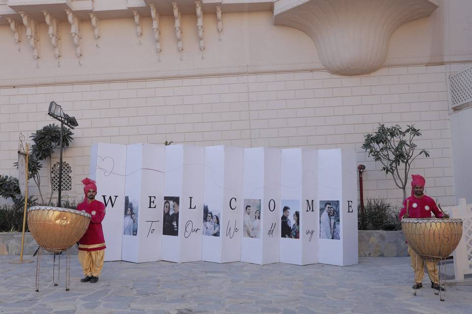 Wedding Setup- Main Entrance