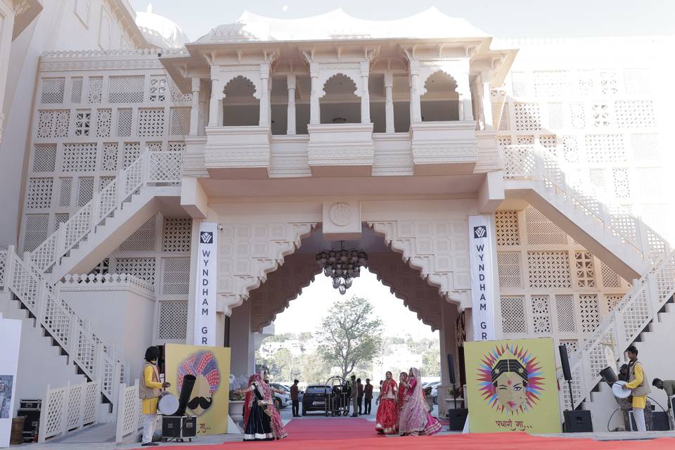 Wedding Setup- Main Entrance