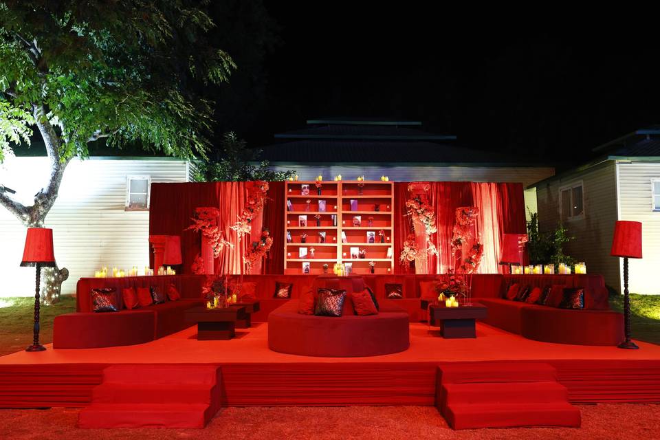 Wedding Setup- Sangeet