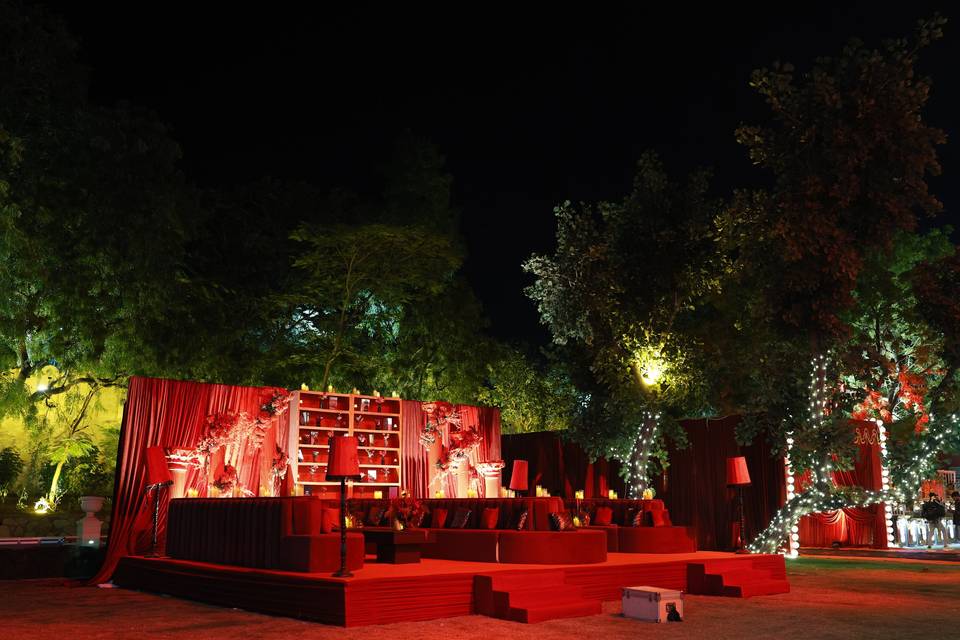 Wedding Setup- Sangeet