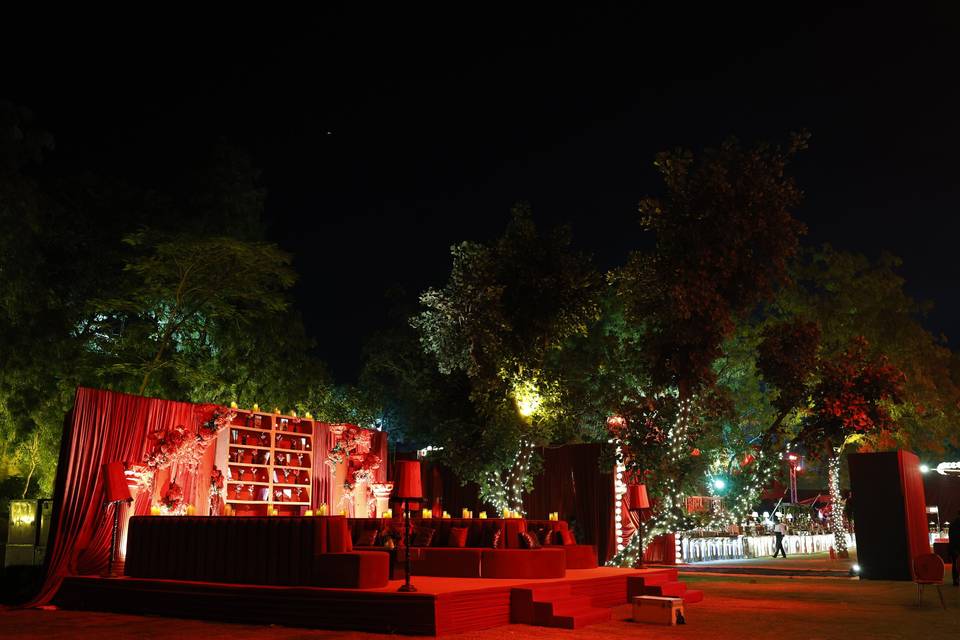 Wedding Setup- Sangeet