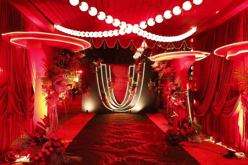 Wedding Setup- Sangeet