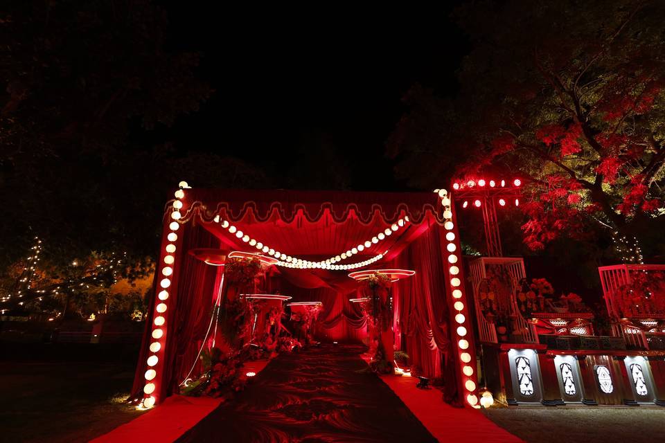 Wedding Setup- Sangeet
