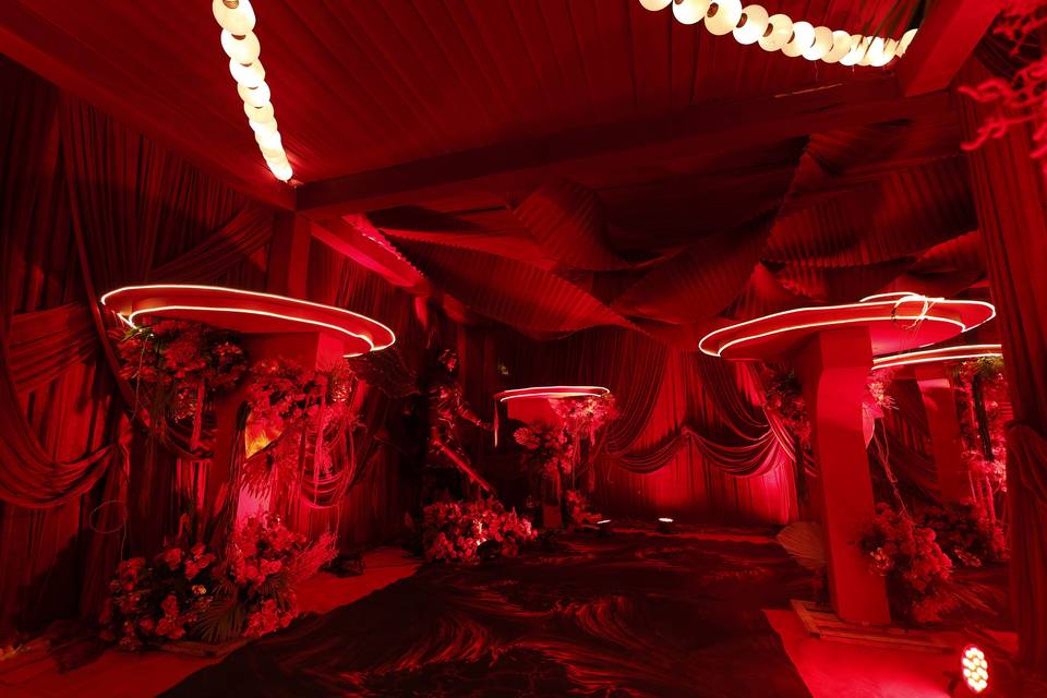 Wedding Setup- Sangeet