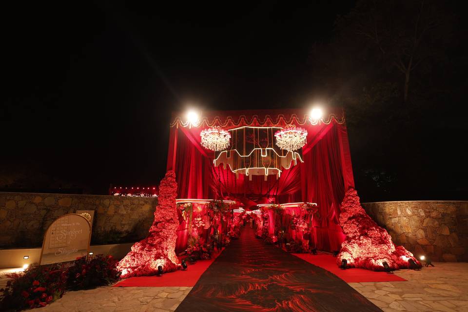 Wedding Setup- Sangeet
