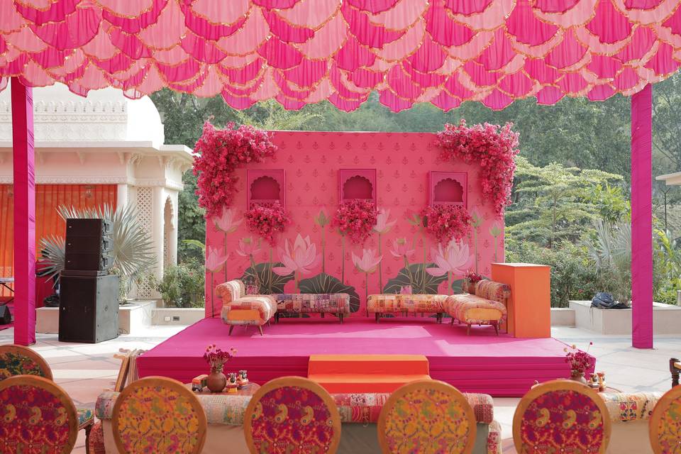 Carnival Setup Aangan Terrace