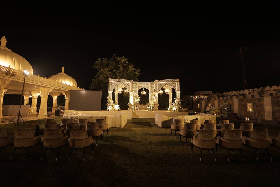 Wedding Reception setup