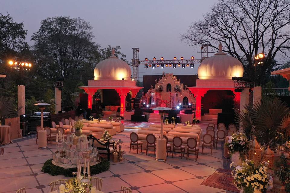 Wedding setup- Aangan Terrace