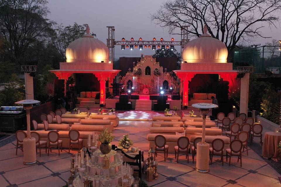 Wedding setup- Aangan Terrace