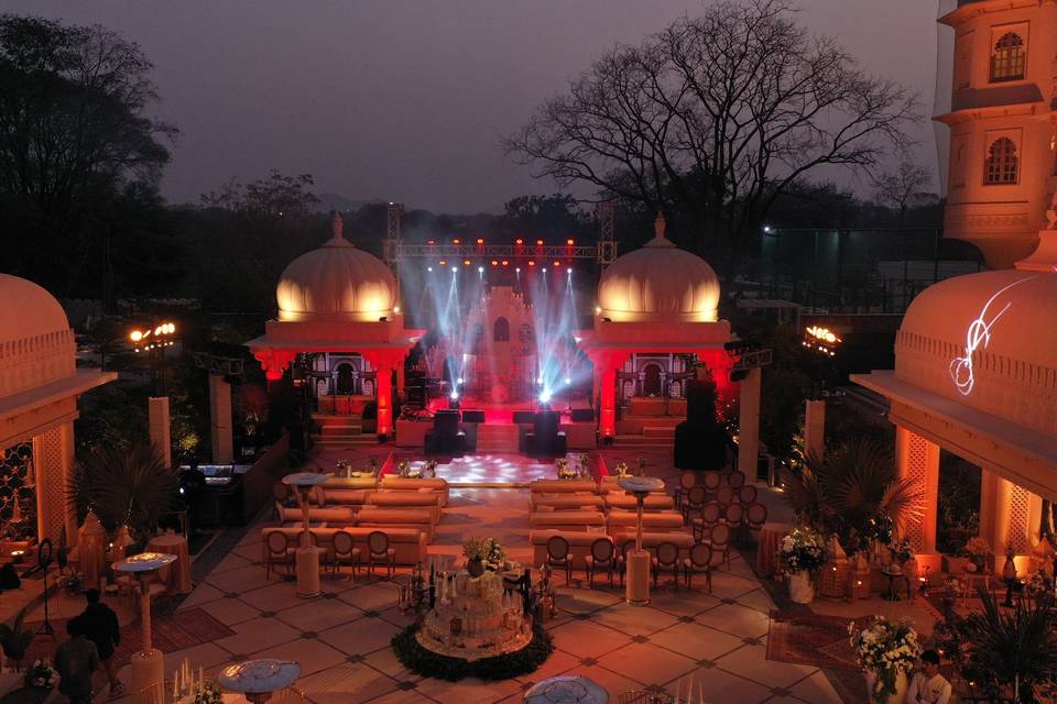 Wedding setup- Aangan Terrace