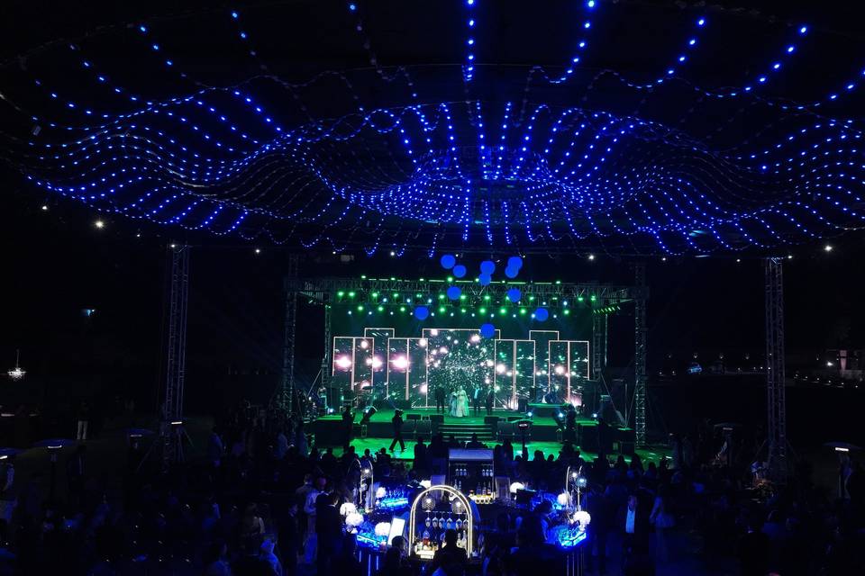 Wedding setup- Sangeet