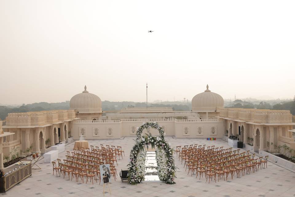 Wedding Setup- Rooftop