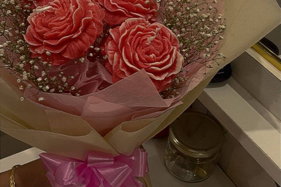 Candle bouquet