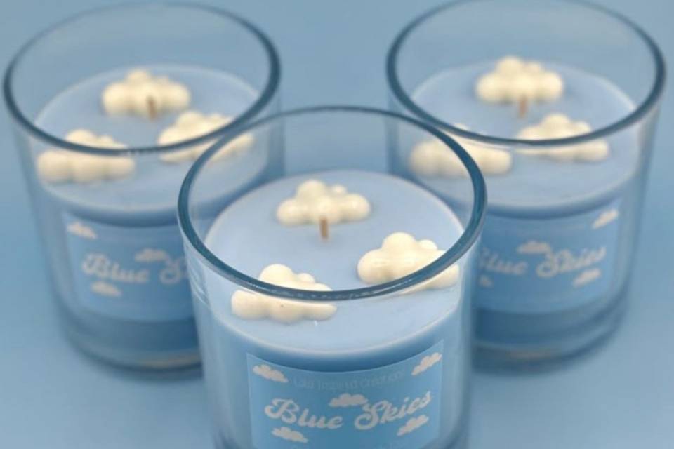 Sky jar candle
