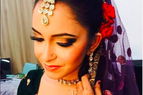 Bridal makeup