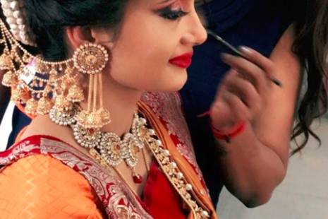 Bridal makeup