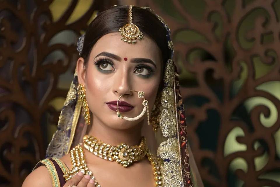 Bridal makeup