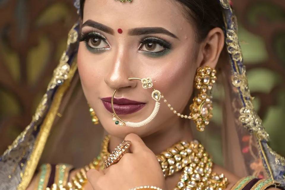 Bridal makeup