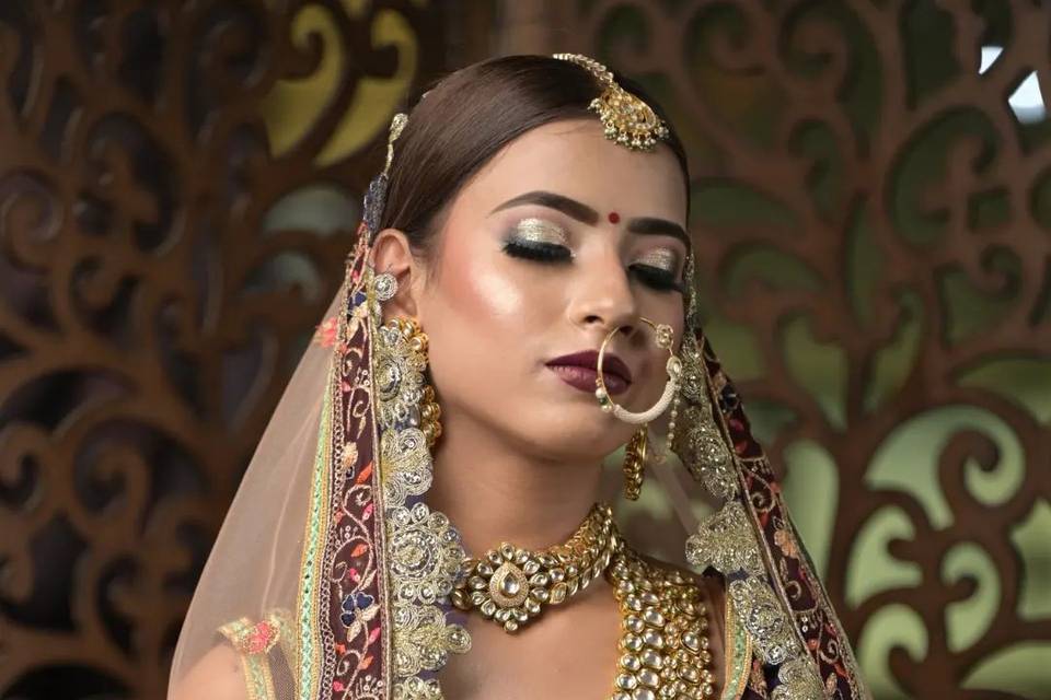 Bridal makeup