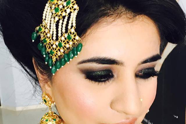 Bridal makeup