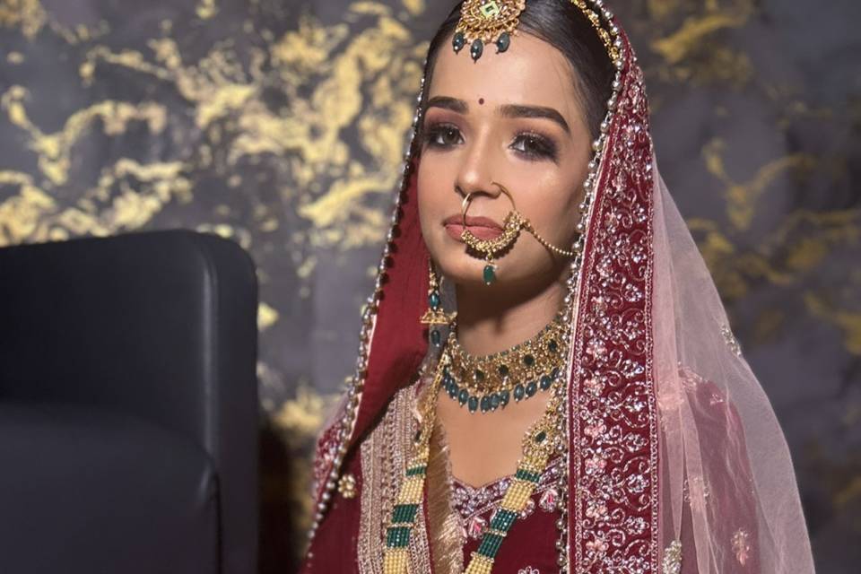 Bridal makeup