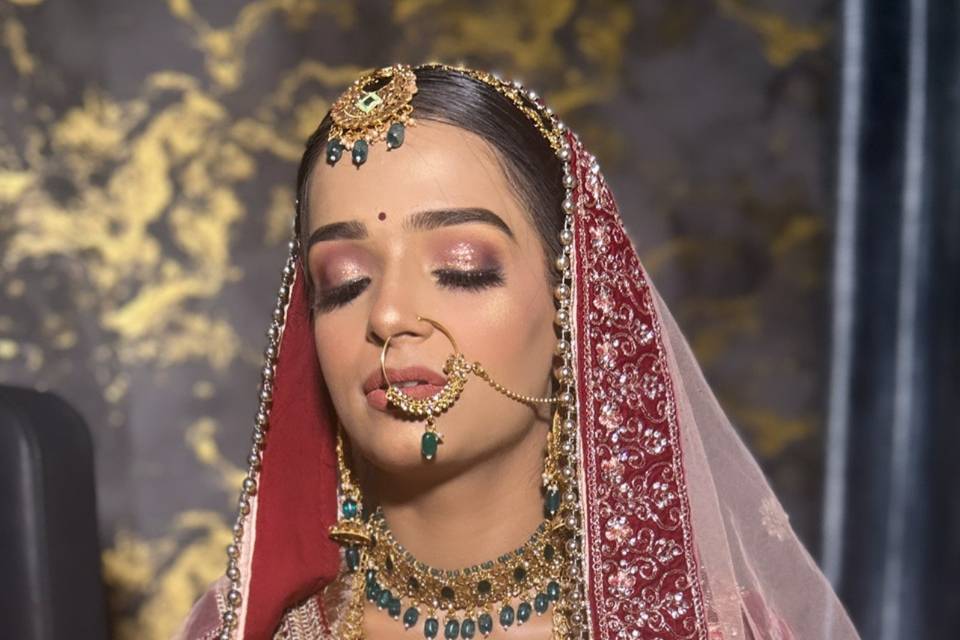 Bridal makeup