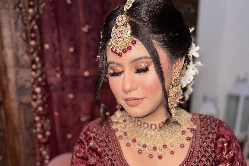 Bridal look