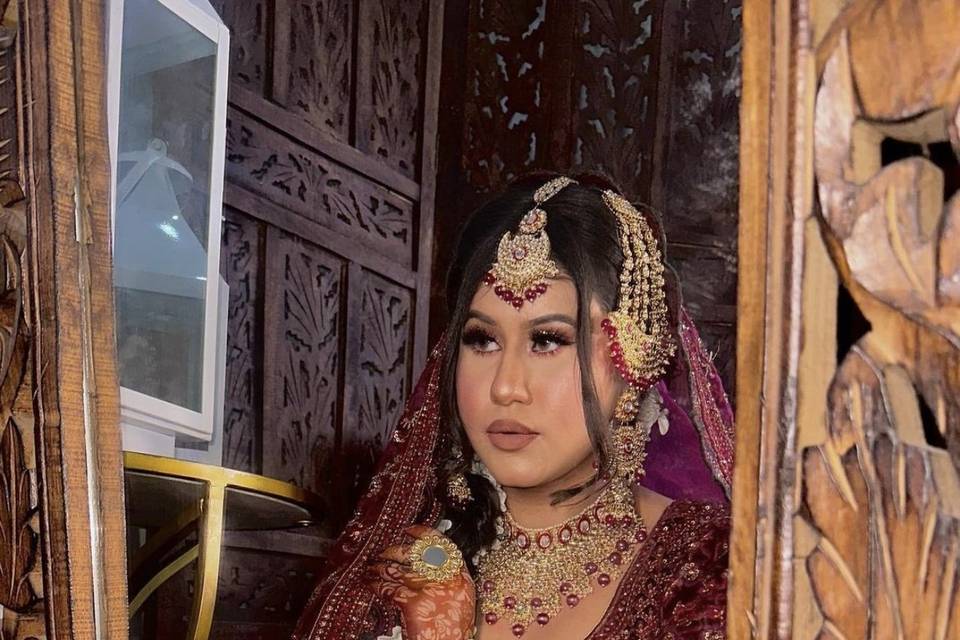 Bridal look