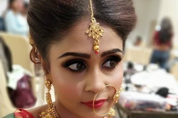 Bridal makeup