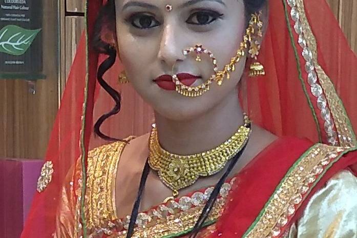 Bridal makeup