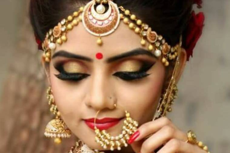 Bridal makeup