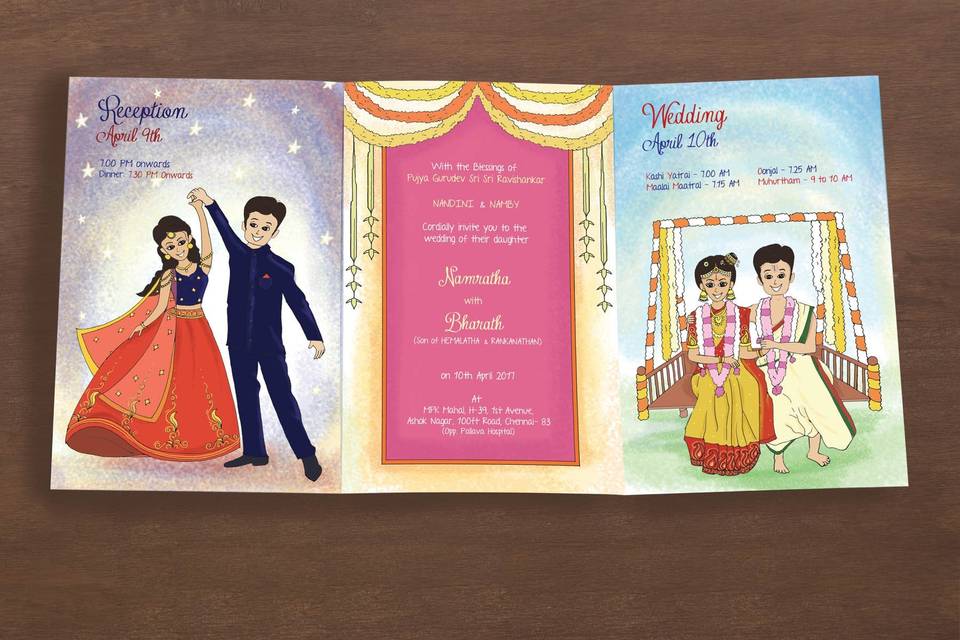 Wedding invite