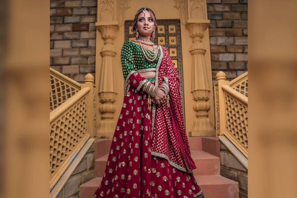 Bridal lengha