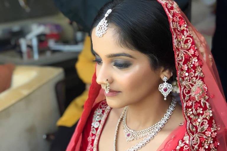 Bridal makeup