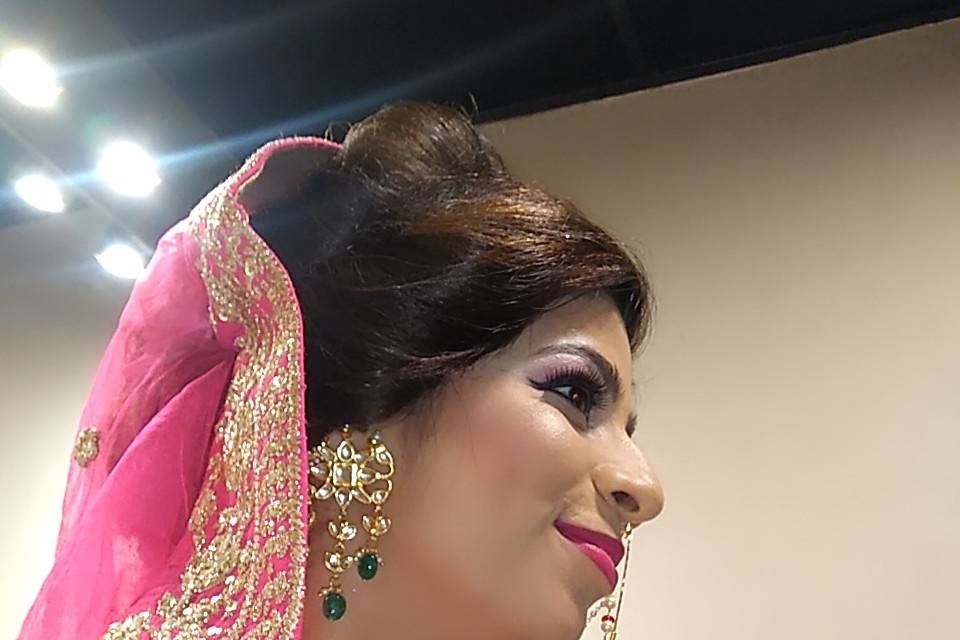 Bridal makeup