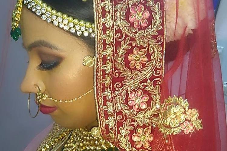 Bridal makeup