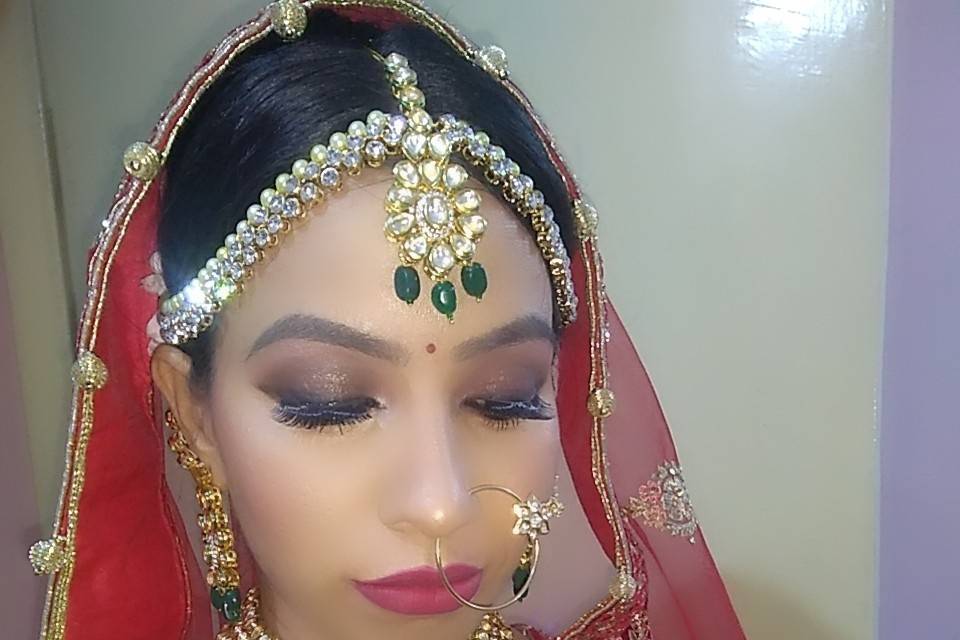 Bridal makeup