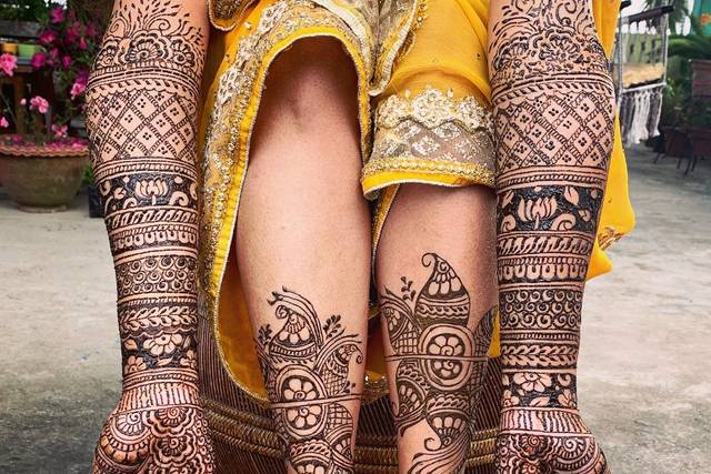 Best Mehendi Artists in Guwahati- Bridal & Wedding Mehndi Designs - Swagrani