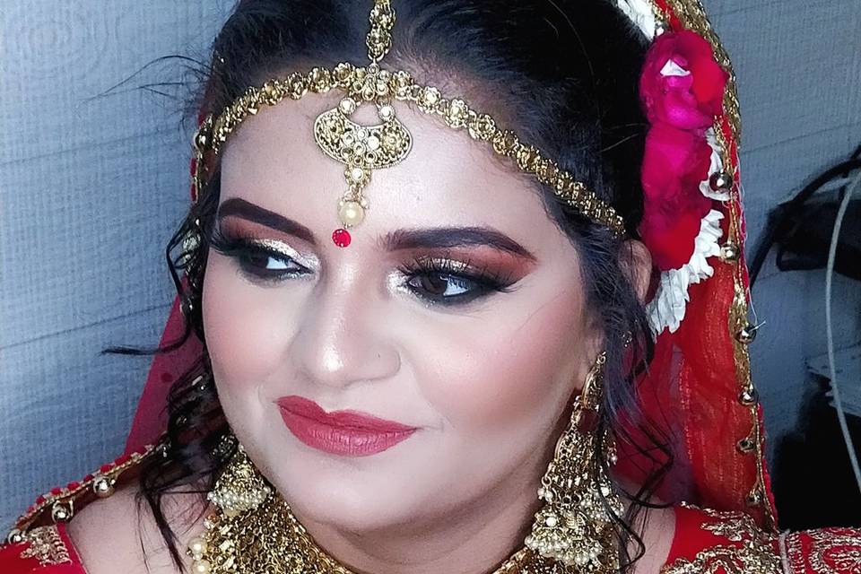 Bridal makeup