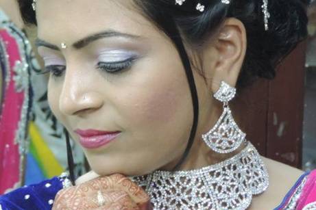 Bridal makeup