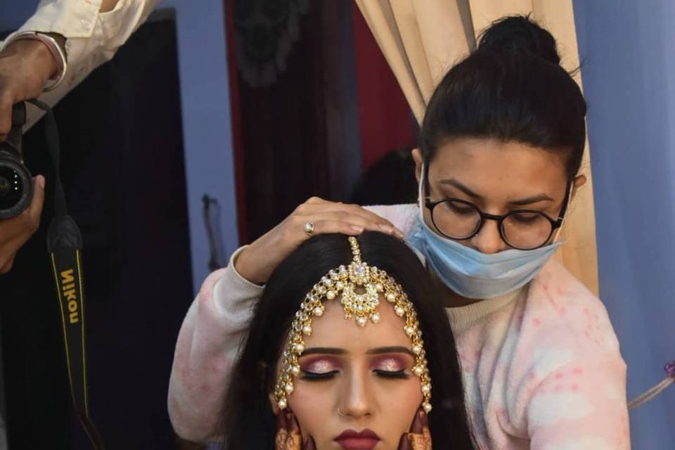 Bridal makeup