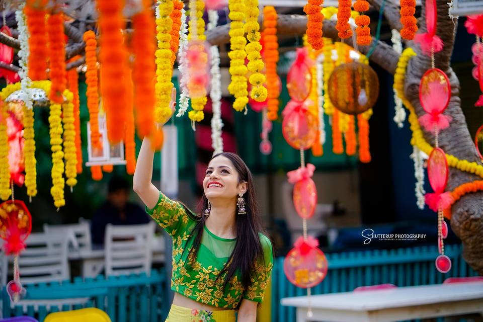 Bride mehandi