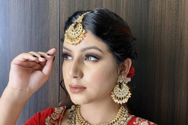 Bridal makeup