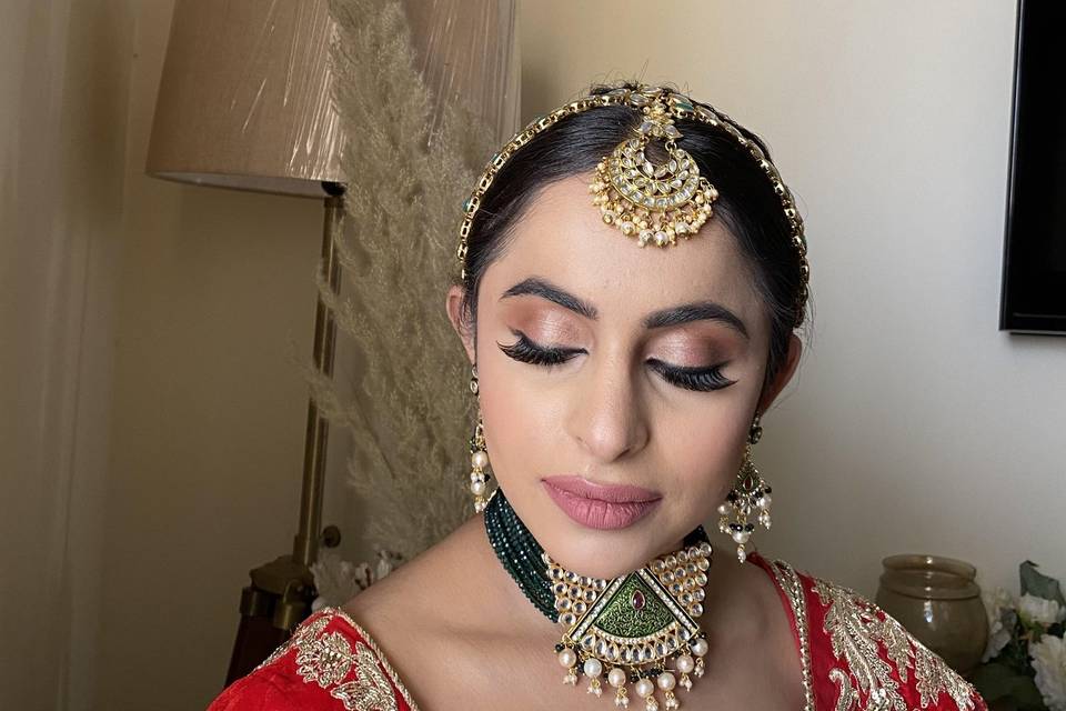 Bridal makeup