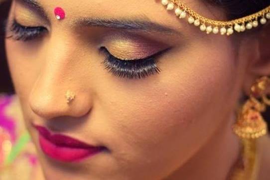 Bridal makeup