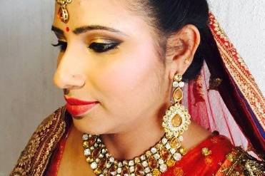 Bridal makeup