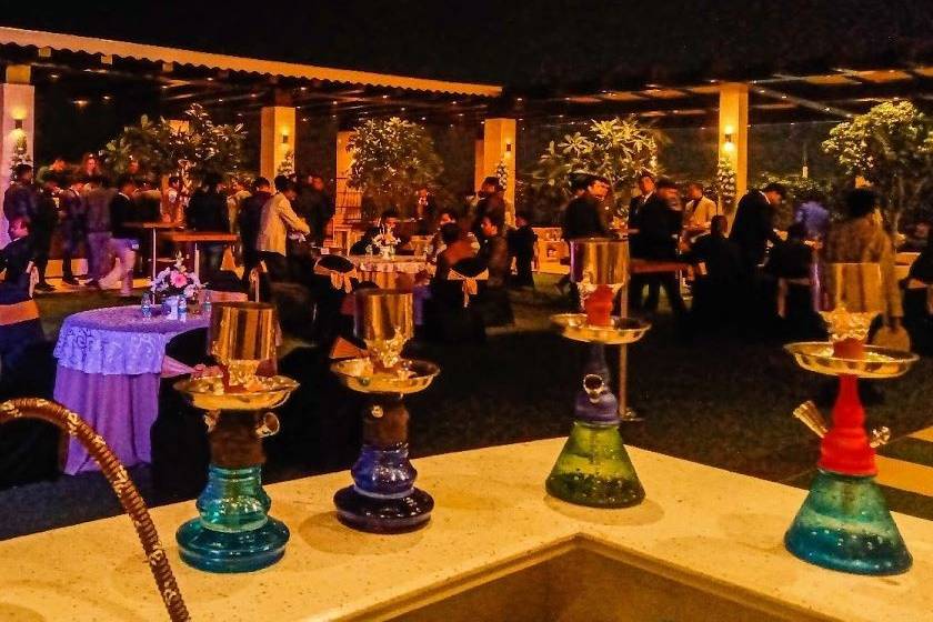 Hookah Catering At Landmark Ho