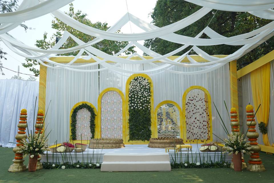 Haldi decor