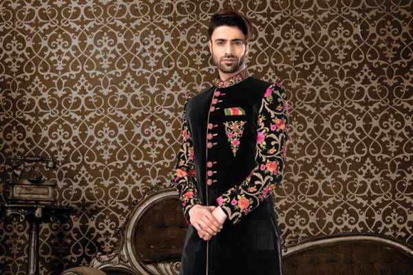 Groom sherwani